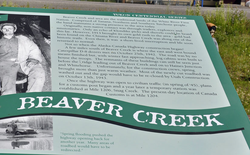 sign about Beaaver Creek